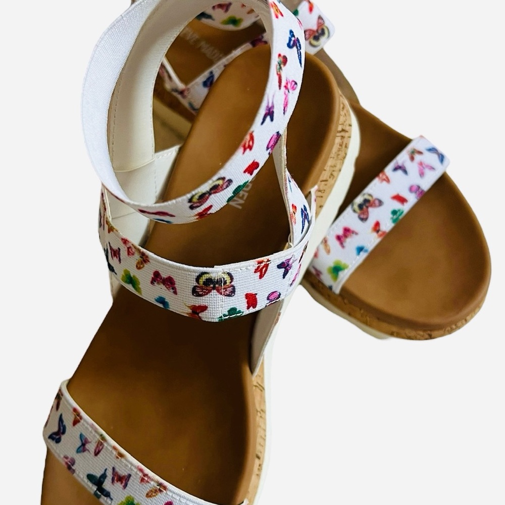 Steve Madden Youth Butterfly Sandal sz 5